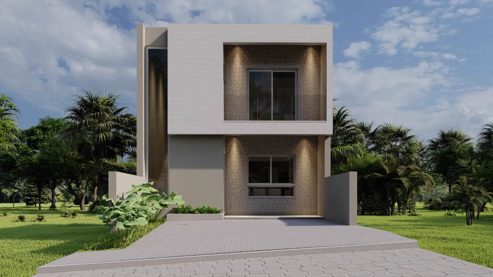 Residência contemporânea — arquitetura residencial
